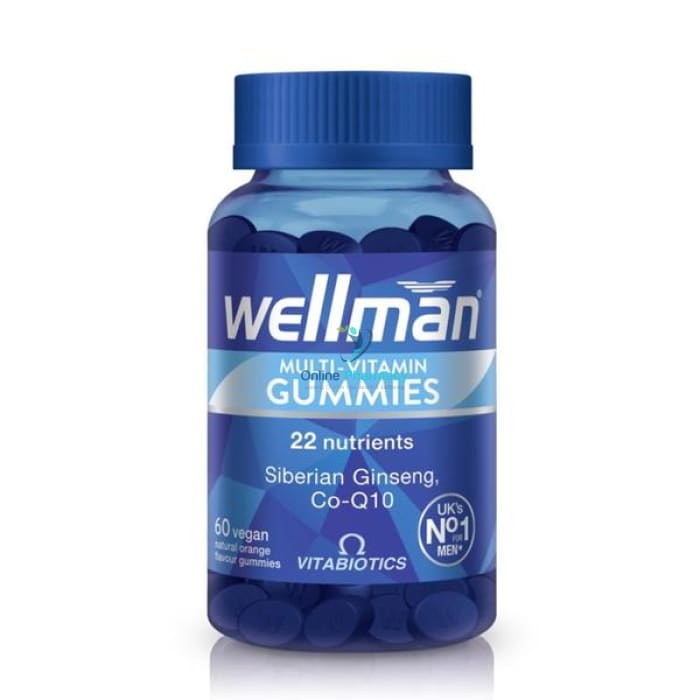 Wellman Gummies Multivitamins - 60 Pack - OnlinePharmacy