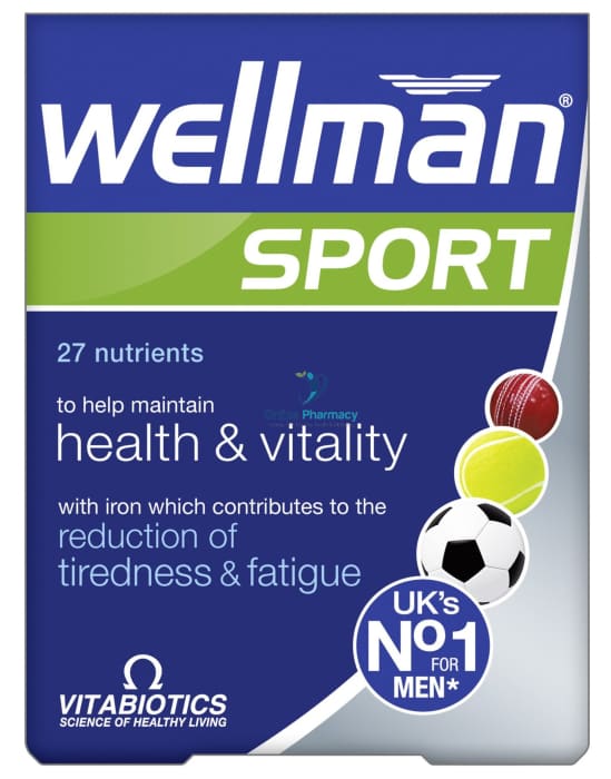 Wellman Sports Multivitamins - 30 Tabs - OnlinePharmacy