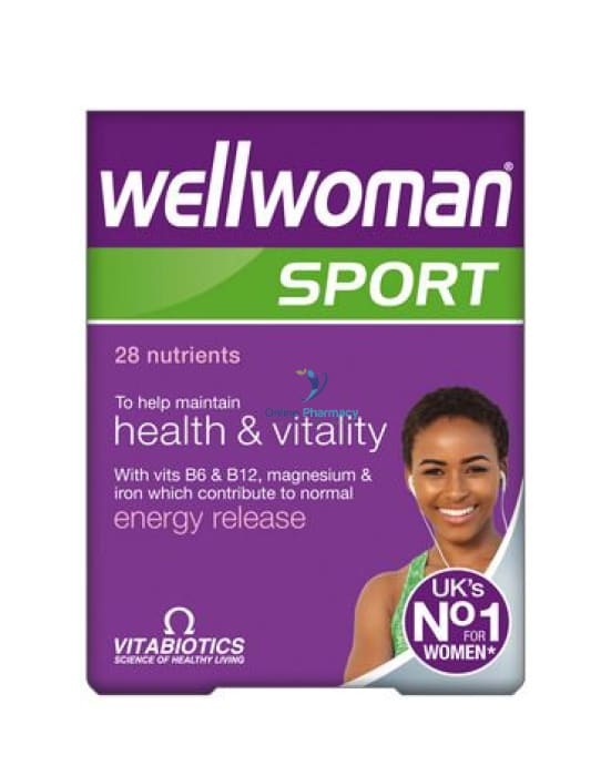 Wellwoman Sport And Fitness - 30 Tabs - OnlinePharmacy
