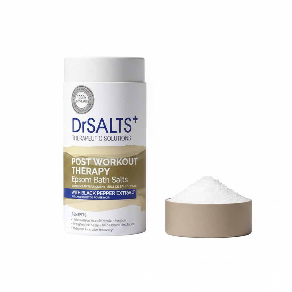 DrSalts Wellness Solutions Post Workout Epsom Bath Salts - 750 g