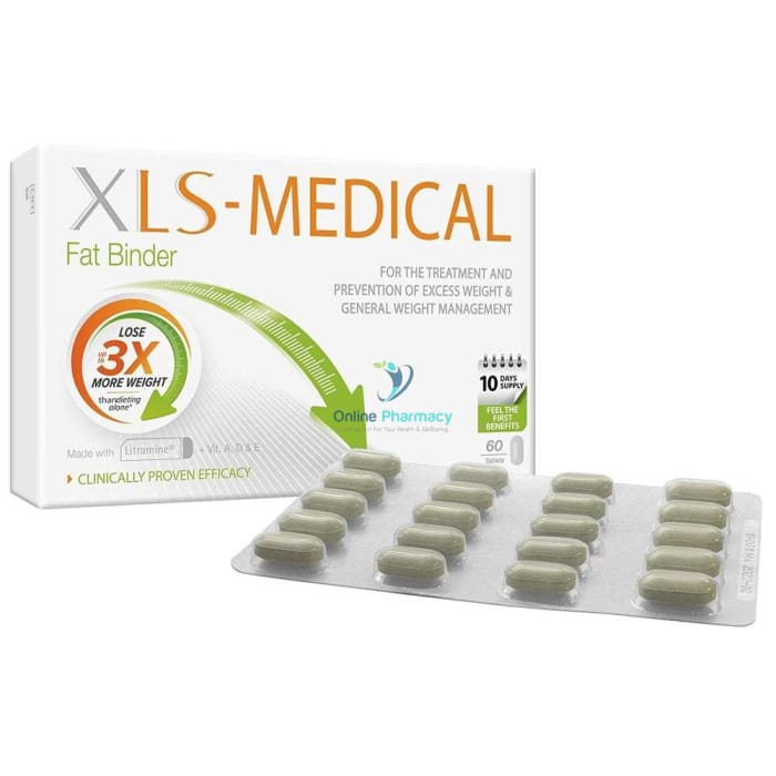 XLS Medical Fat Binder - 60/180 Pack - OnlinePharmacy