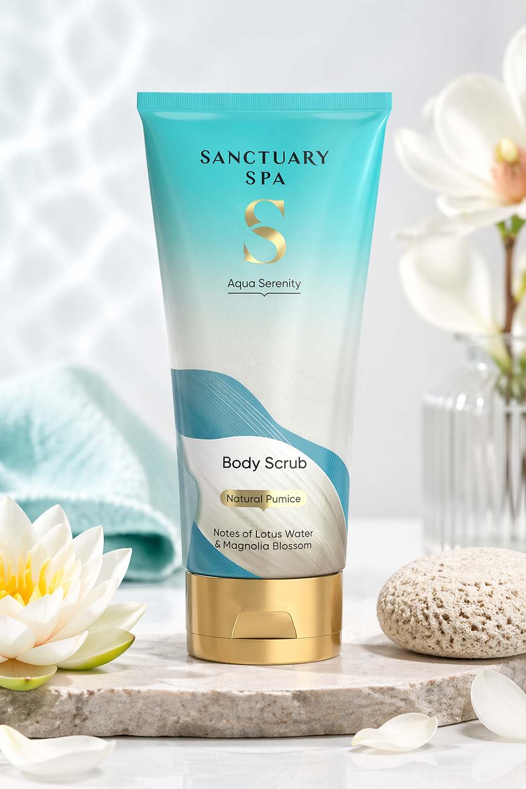Sanctuary Spa Aqua Serenity Body Scrub - 200ml