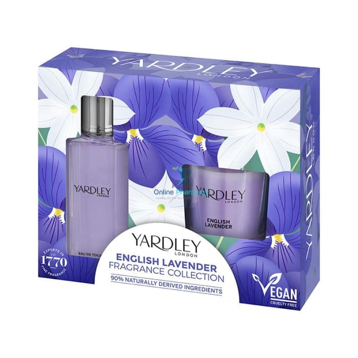 Yardley London English Lavender Fragrance Collection - 50ml - OnlinePharmacy