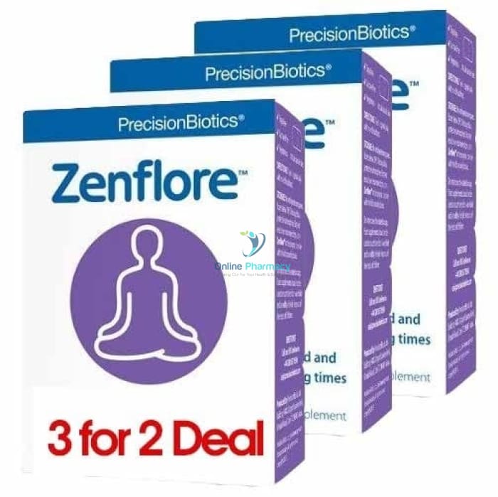 Zenflore Capsules 3 Month Supply - 3 x 30 Pack - OnlinePharmacy