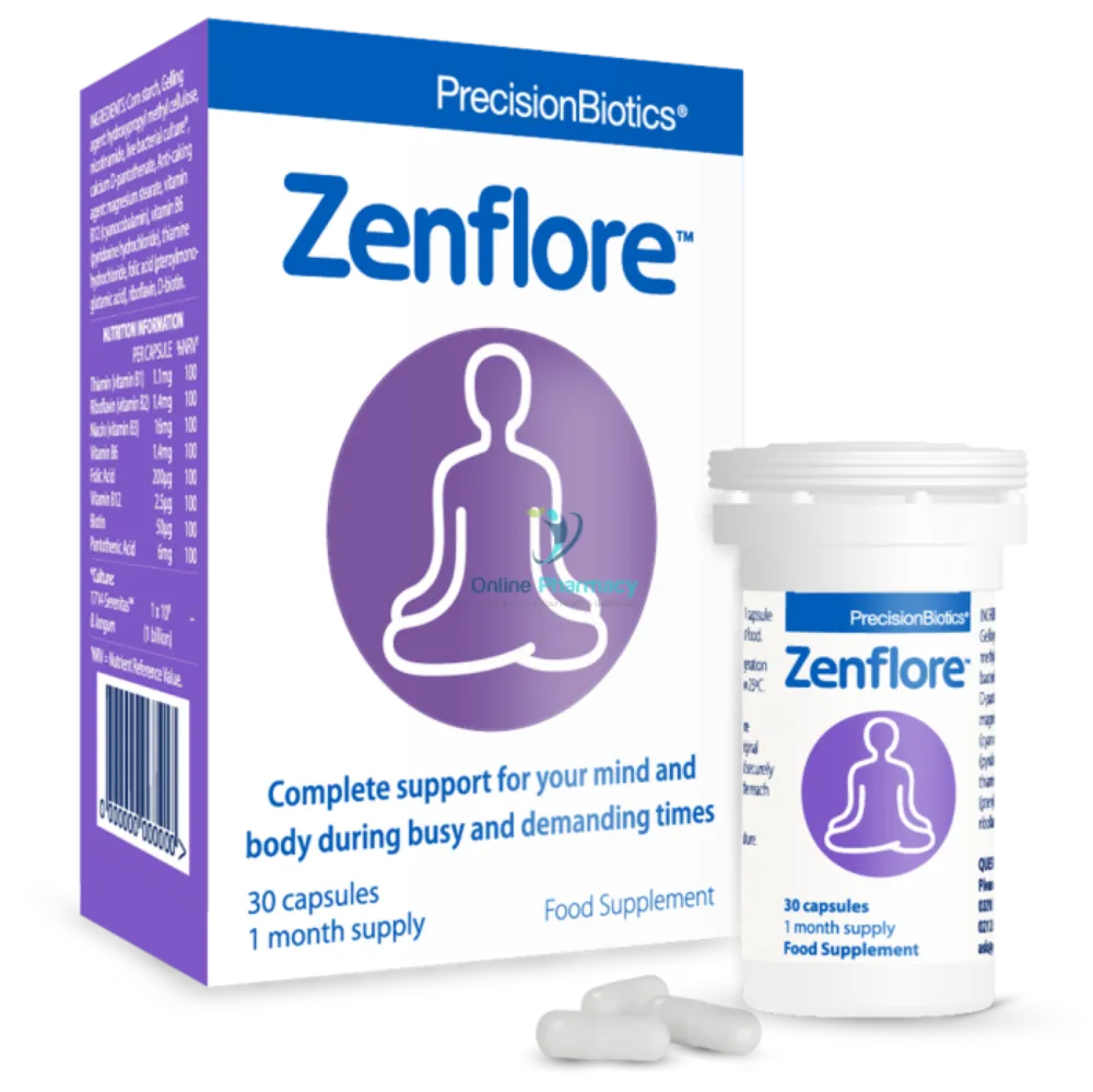 Zenflore Capsules - 30 Pack - OnlinePharmacy