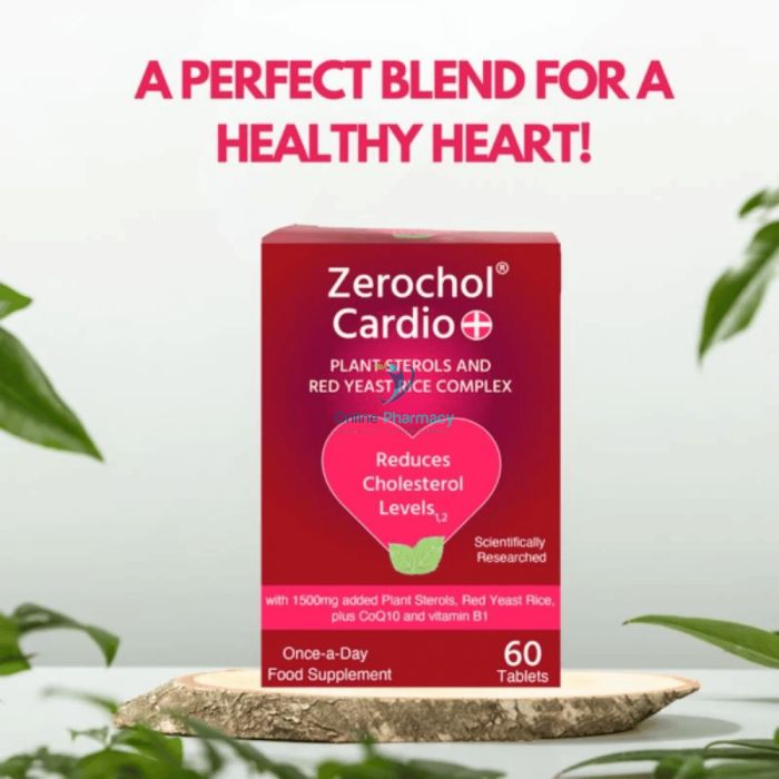 Zerochol Cardio Plus 60 Caps